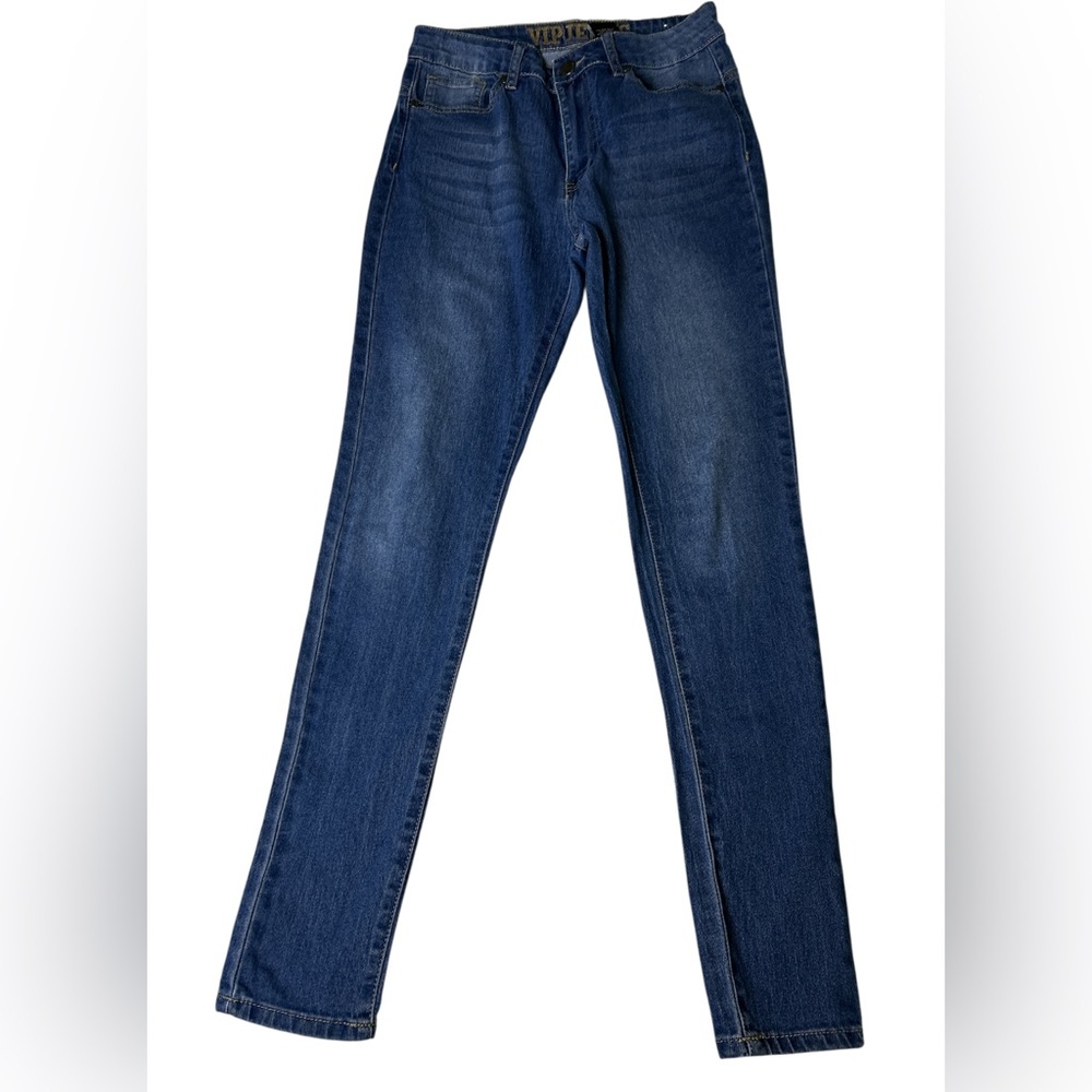 VIP Jeans Women Mid-Rise Slim Fit Blue Wash Size 9/10